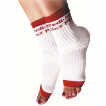 Original Pedi-Sox White/Red Trim PS-107