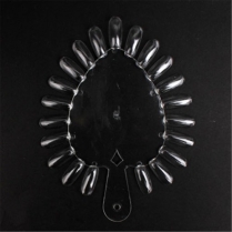 Berkeley Heart Shape Display Of 21 Tips Clear - PD109-CL