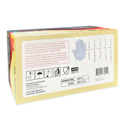 Hands On Blackshield Nitrile Black Gloves Small 110BLK 73221