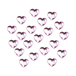 Mini Rhombic Diamonds Nails Gemstones 50pcs 13634