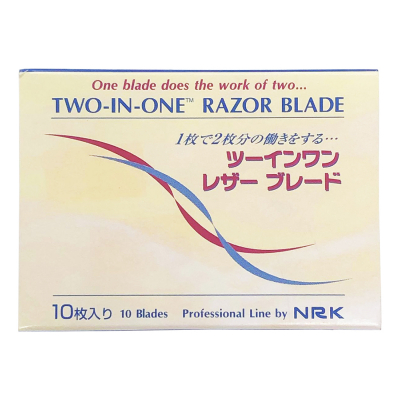 Nikky Two-In-One Razor Blade 10 Blades 2IN1-BLAC/17004