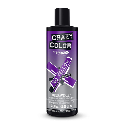 Crazy Color No Yellow Shampoo Ultraviolet 8.45 oz 003605