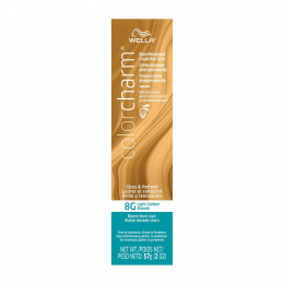 Wella Color Charm 8G Light Golden Blonde 2 oz 23178