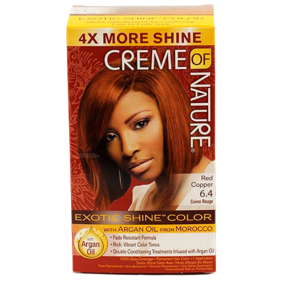 Creme Of Nature 4X Exotic Shine Color 6.4 Red Copper 23272