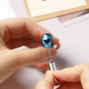 3D Heart Shaped Cat Eye Nail Magnet Set 25915