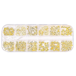 Nail Art Decorations Metal Gold 35209