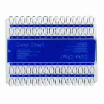 Berkeley Polish Color Display Rect.  60 Tips - Clear PD105CL