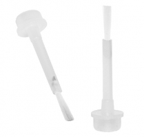 Berkeley Premium Long Flat Nail Polish Brush-White BT456-WH