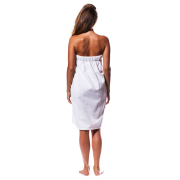 Silver Star Spa Robe Shower Wrap Velcro L 17570