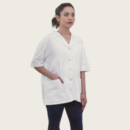 Silver Star Lab Coat White SS-002 Small 50135