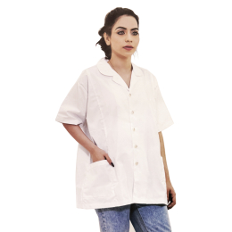 Silver Star Lab Coat White SS-005 S 50143