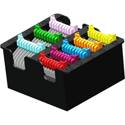 Wahl Stainless Steel Slide-On Attachment Combs #53157
