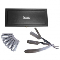 Wahl Barber Stainless Steel Straight Razor in Hard Case56756