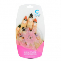 Chisel Nail Art Patent Pending - Pink Edger Pink