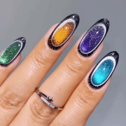 Circular Cat Eye Nail Art Magnet 89902