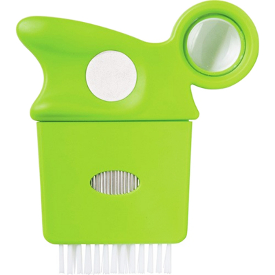 Diane By Fromm Lice Comb Magnify GRN  #DBC019