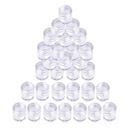 Berkeley 30-Mini Jar Tray Clear PS Round Jar BT631 00631