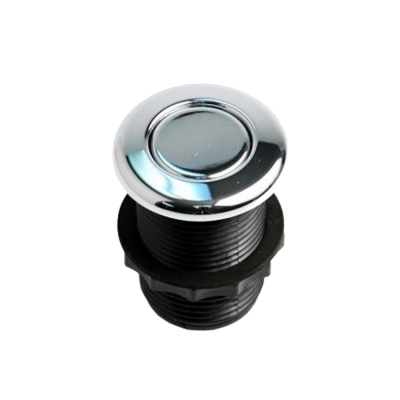 External Button Air on/off Switch - Chrome - 0.08 lb - 18047