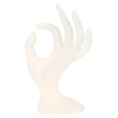 Berkeley Decorative Plastic Hand Clear DH121CL