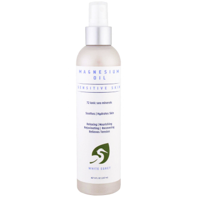 White Egret Pure Magnesium Oil 8 fl. oz./ 237ml MAG08 #02031