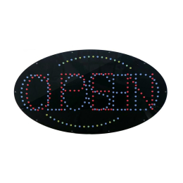 LED OPEN Sign Oval Open/Closed LEDS-O-OC-11 21050