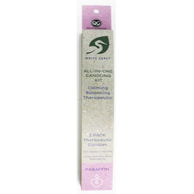 White Egret Paraffin Therap. Candles 1/2",2PK- PAR2PK #02094