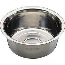 Silkline Steel Pedicure Bowl - SLPEDIBOWLC #02269