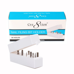 Cre8tion Nail Filing Bit Holder 30 Holes 10380
