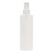 Cylinder Spray Bottle 8 oz - White 00706
