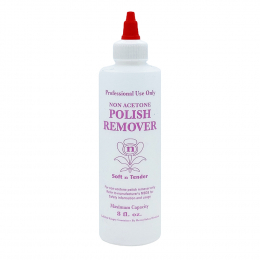 Cre8tion Labeled Plastic Bottle 8 oz Polish Remover 26021
