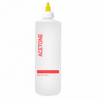 Cre8tion Labeled Plastic Bottle 16 oz Acetone 26086