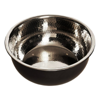 Noel Asmar Pedi Bowl Hammered Stainless Steel Black PB3014B