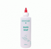 8oz Labeled Bottle With Cap - Hand Soap -  LB505