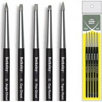 Berkeley 5 Style Silicone Brush Set Black/GrayTip AB571