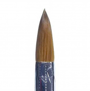 A1 Kolinsky Acrylic Brush #12 White Marble B-AW12
