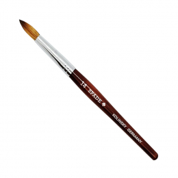 Spade Kolinsky Germany Acrylic Brush #14 BrownB-TS14BR 00014