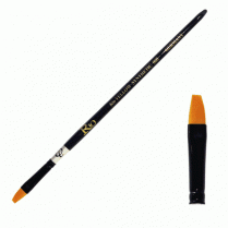 Rio Yellow Synthetic Gel Brush - Size #8 - GB208