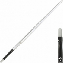 Monte Carlo Synthetic Gel Brush White - Size #6 - GB216