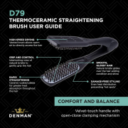 Denman Thermoceramic Straightening Brush D079CERCC 00117