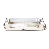 Isinis Holiday Oval Cushion Brush White - 02260
