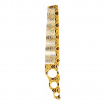 Pegasus Skulleto Clipper Comb 8.03" Gold PEGSK518AGC/02741