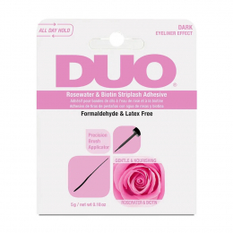 DUO Rosewater & Biotin Striplash Adhesive 5 g - Dark 62197