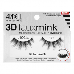 Ardell 3D Fauxmink Lashes 1 Pair - 134 Black 62643