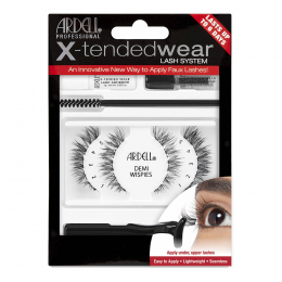Ardell X-Tended Wear Lashes Kit - Demi Wispies 64104