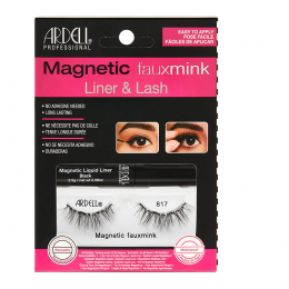 Ardell Magnetic Fauxmink Liner & Lash Kit- 817 Black 64999
