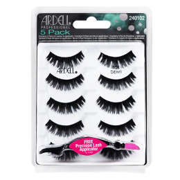 Ardell Natural Lashes 5 Pairs -  101 Demi Black 68983