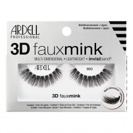 Ardell 3D Fauxmink Lashes 1 Pair - 860 Black 70483