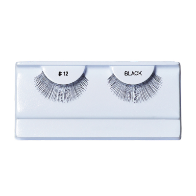 JBLashes Practice False Lashes #12 Black JBFE100