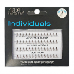 Ardell Individual Lashes Knot Free -  Short Brown 65051