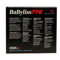 BaBylissPRO Skeleton Trimmer Db. Foil Shaver Blue FXHOLPK2BC